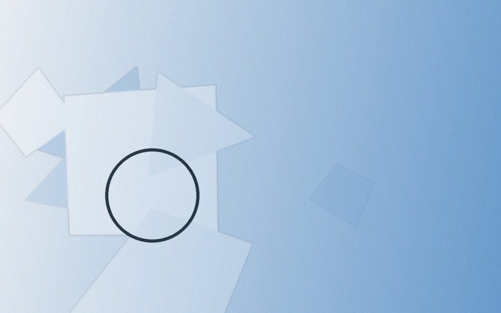 Abstract brand-toned composition representing a rebuild and modernisation project